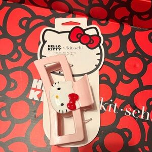 Hello Kitty Pink and Red Hair Accessory